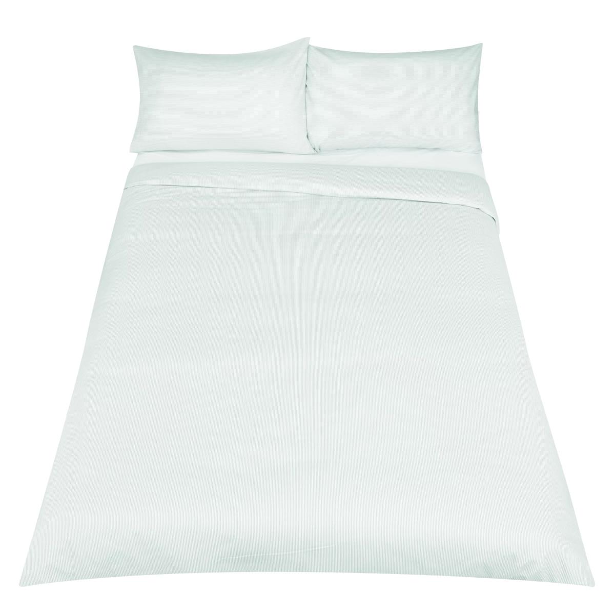 Croft Collection Herringbone Stripe Bedding, Slate – image 2