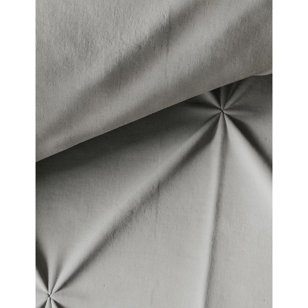 M&S Cotton Rich Pintuck Bedding Set - DBL - Grey Mix, Grey Mix,White – image 2