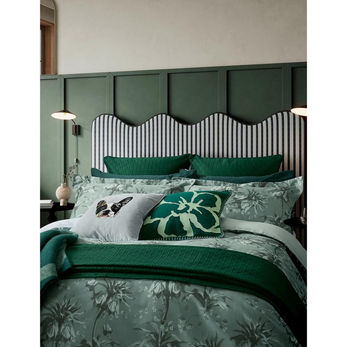 Ted Baker Sateen Belmar Floral Bedding Set - DBL - Mint, Mint – image 3