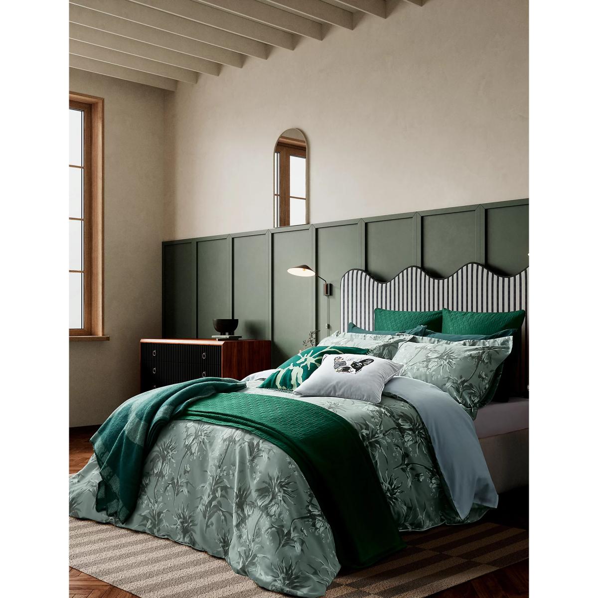 Ted Baker Sateen Belmar Floral Bedding Set - DBL - Mint, Mint – image 4