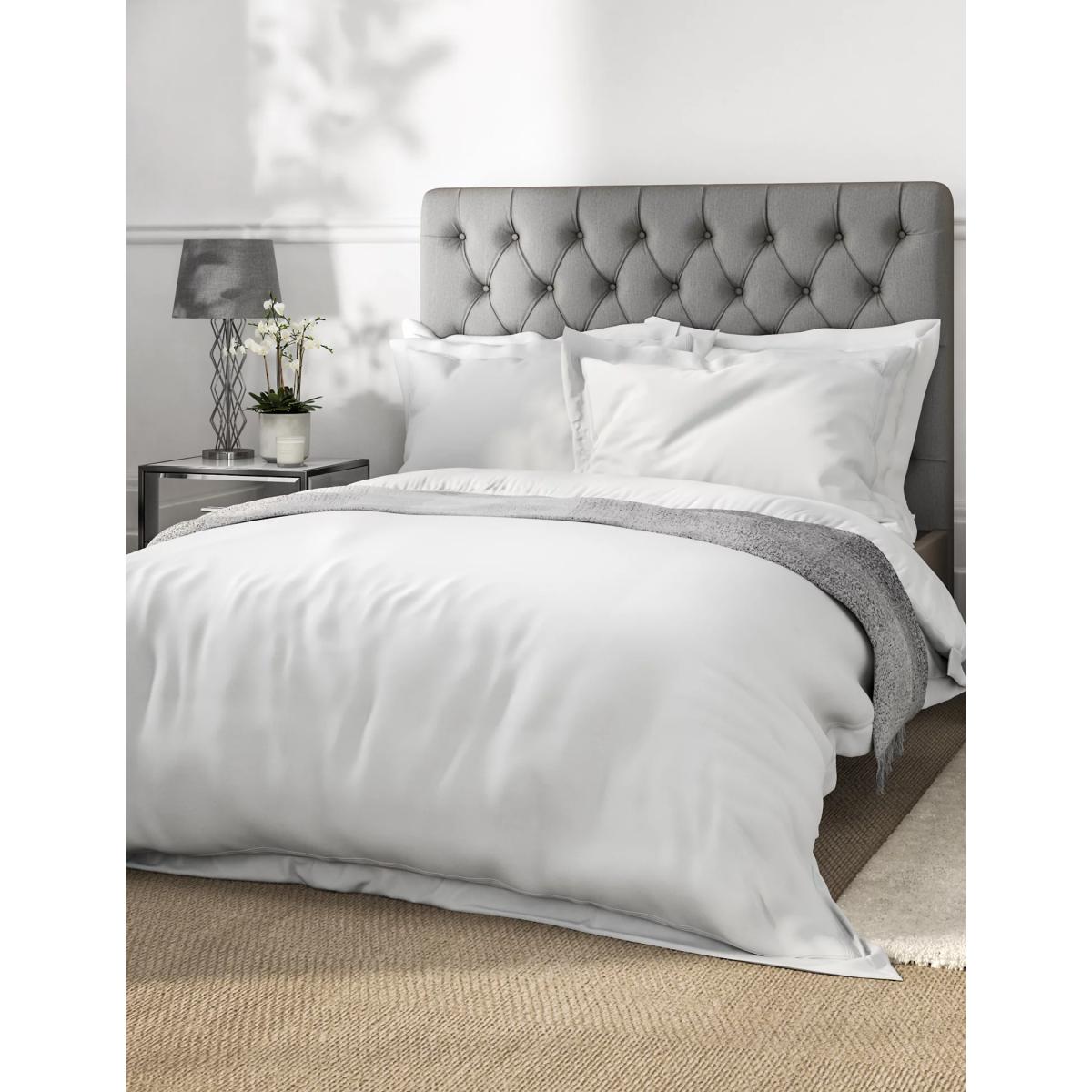 Autograph Supima&reg; 750 Thread Count Bedding Set - SGL - White, White – image 3