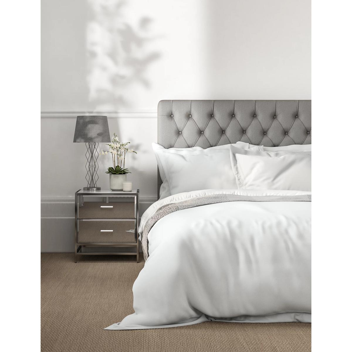 Autograph Supima&reg; 750 Thread Count Bedding Set - SGL - White, White – image 4