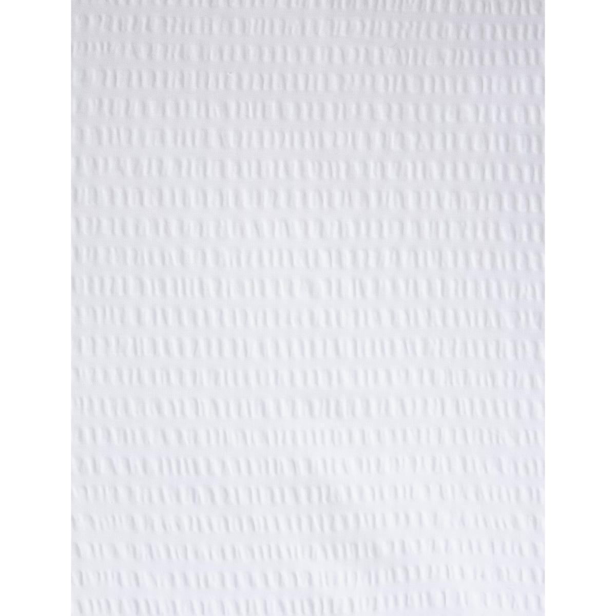 M&S Unisex Cotton Rich Seersucker Bedding Set - DBL - Cream, Cream,White – image 7
