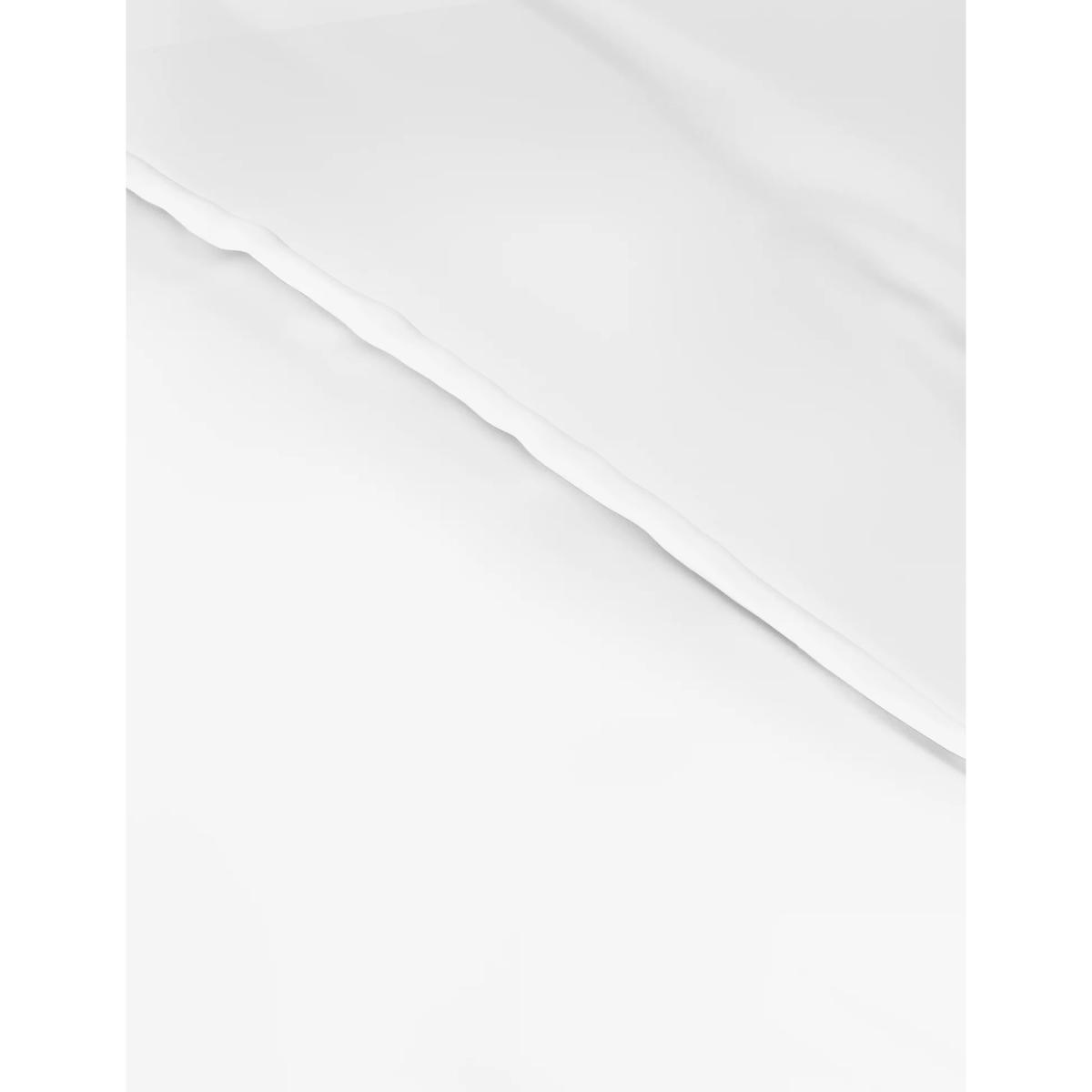 M&S Pure Cotton Ladder Stitch Bedding Set - DBL - White, White – image 2
