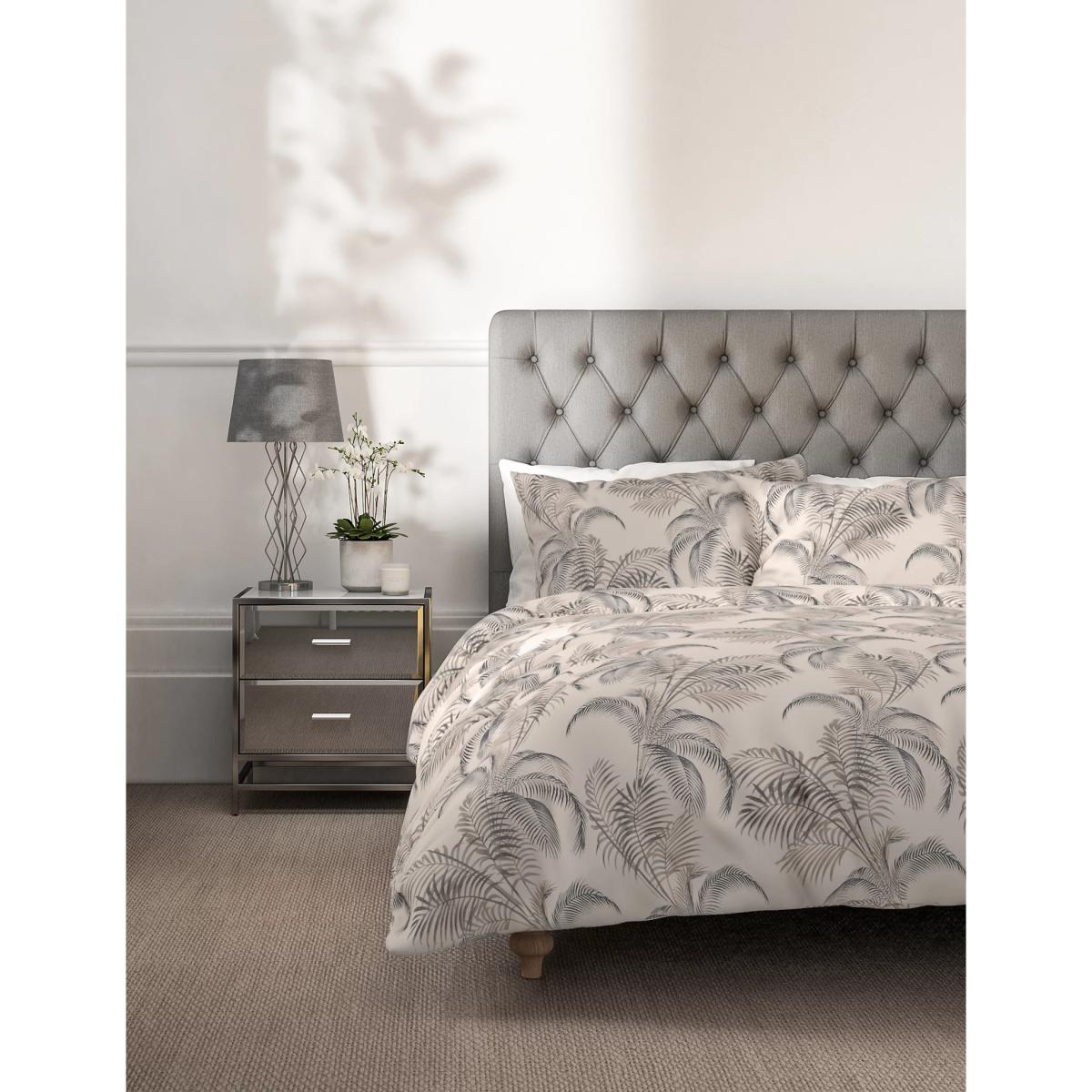 M&S Pure Cotton Palm Bedding Set - DBL - Neutral, Neutral – image 4