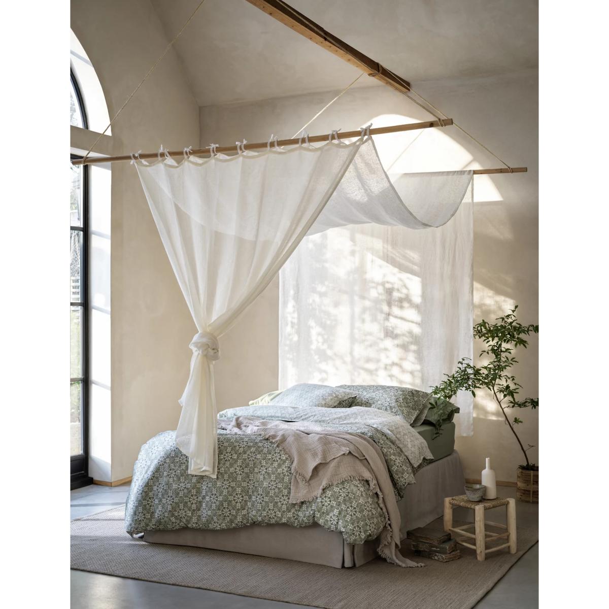 M&S X Fired Earth Acapulco Merida Pure Cotton Bedding Set - SGL - Weald Green, Weald Green – image 3