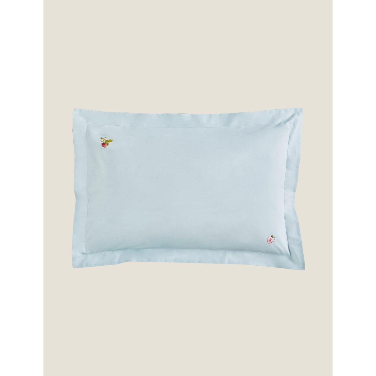 Sophie Allport Pure Cotton Strawberries Bedding Set - DBL - Mist, Mist – image 4