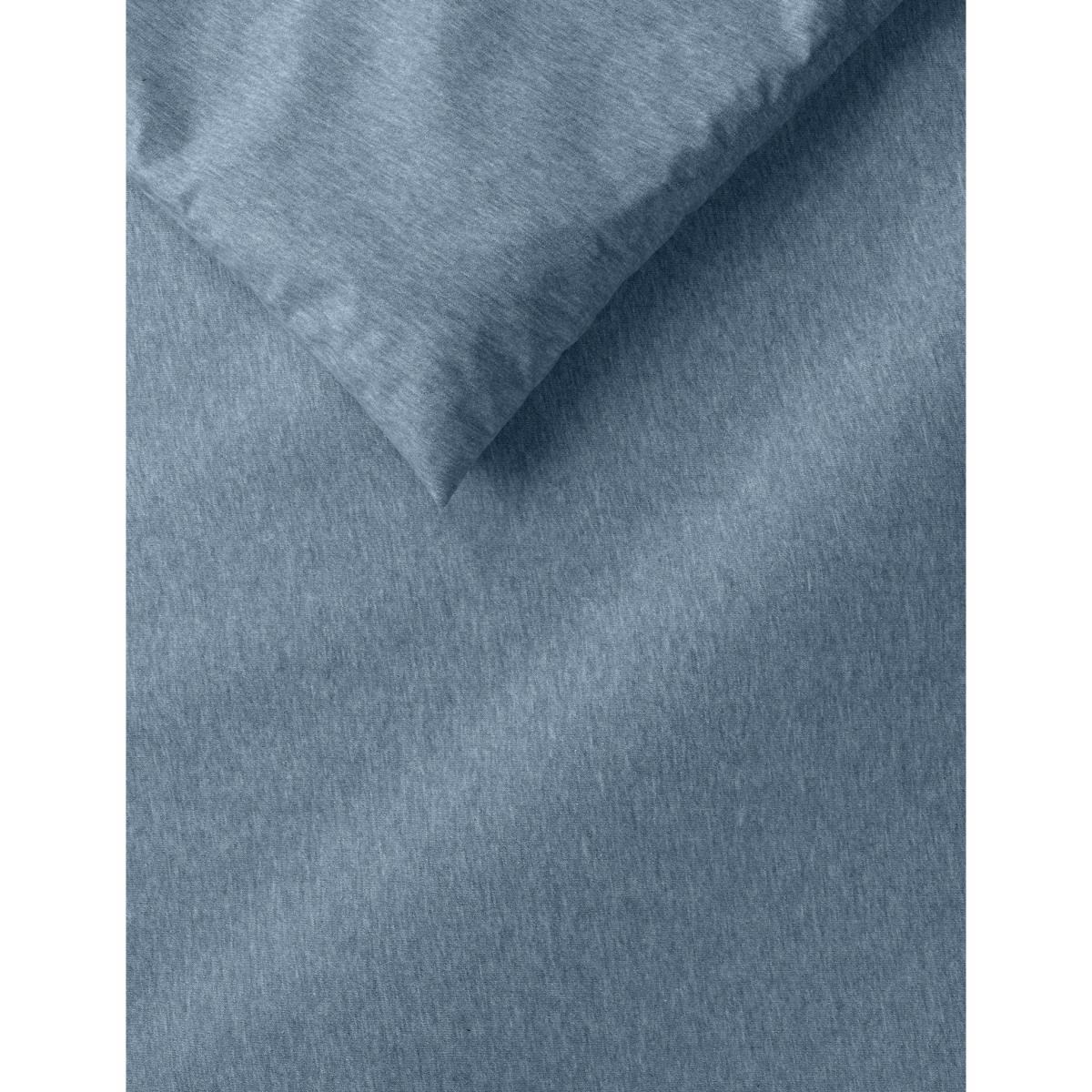 M&S Jersey Bedding Set - DBL - White, White,Mid Blue,Grey Marl,Natural,Pink – image 3