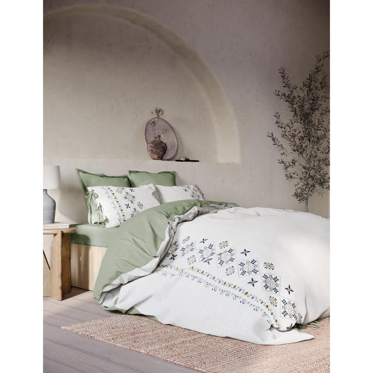 M&S X Fired Earth Acapulco Amaya Pure Cotton Bedding Set - SGL - Multi, Multi – image 2