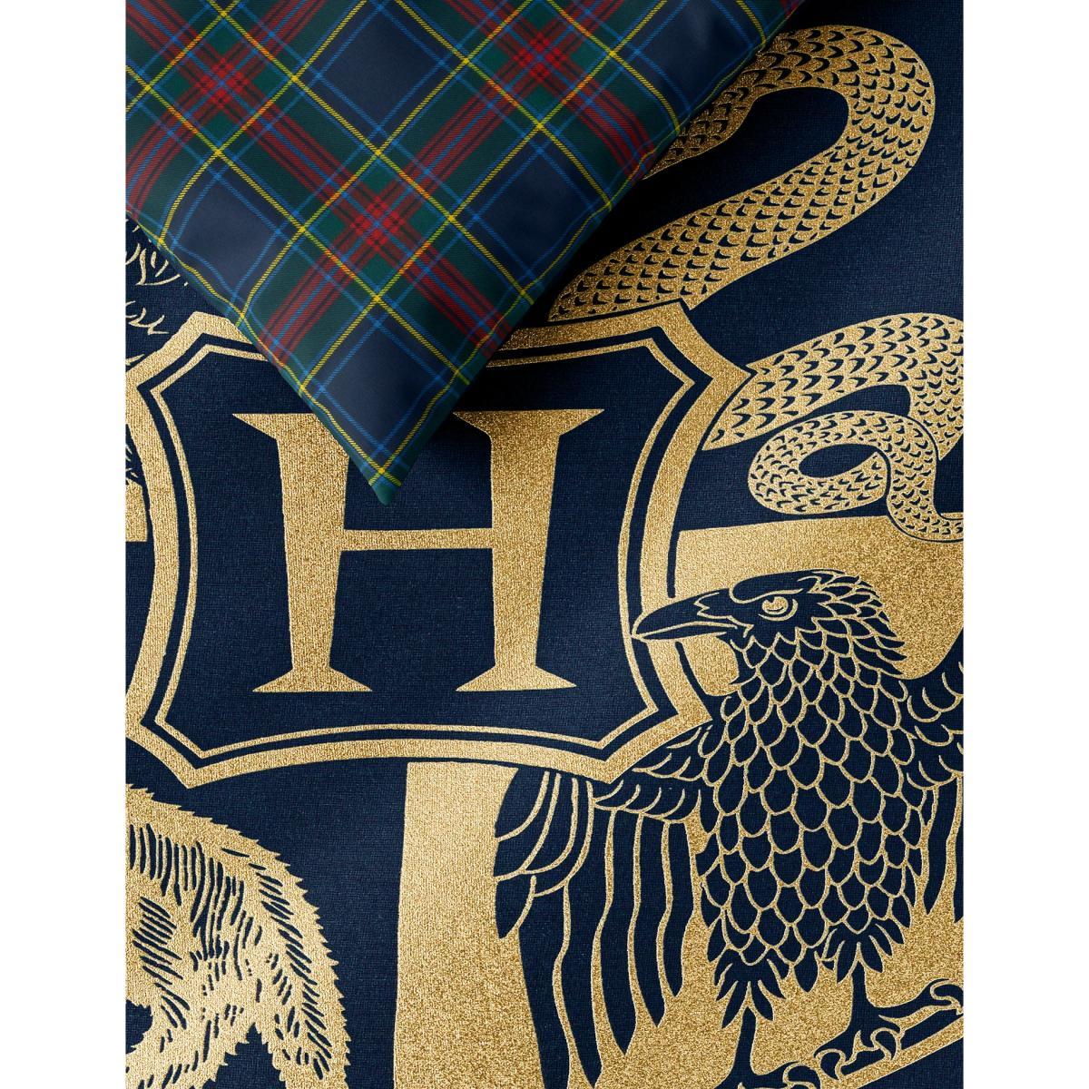 M&S Cotton Mix Harry Potter™ Bedding Set - DBL - Navy Mix, Navy Mix – image 3