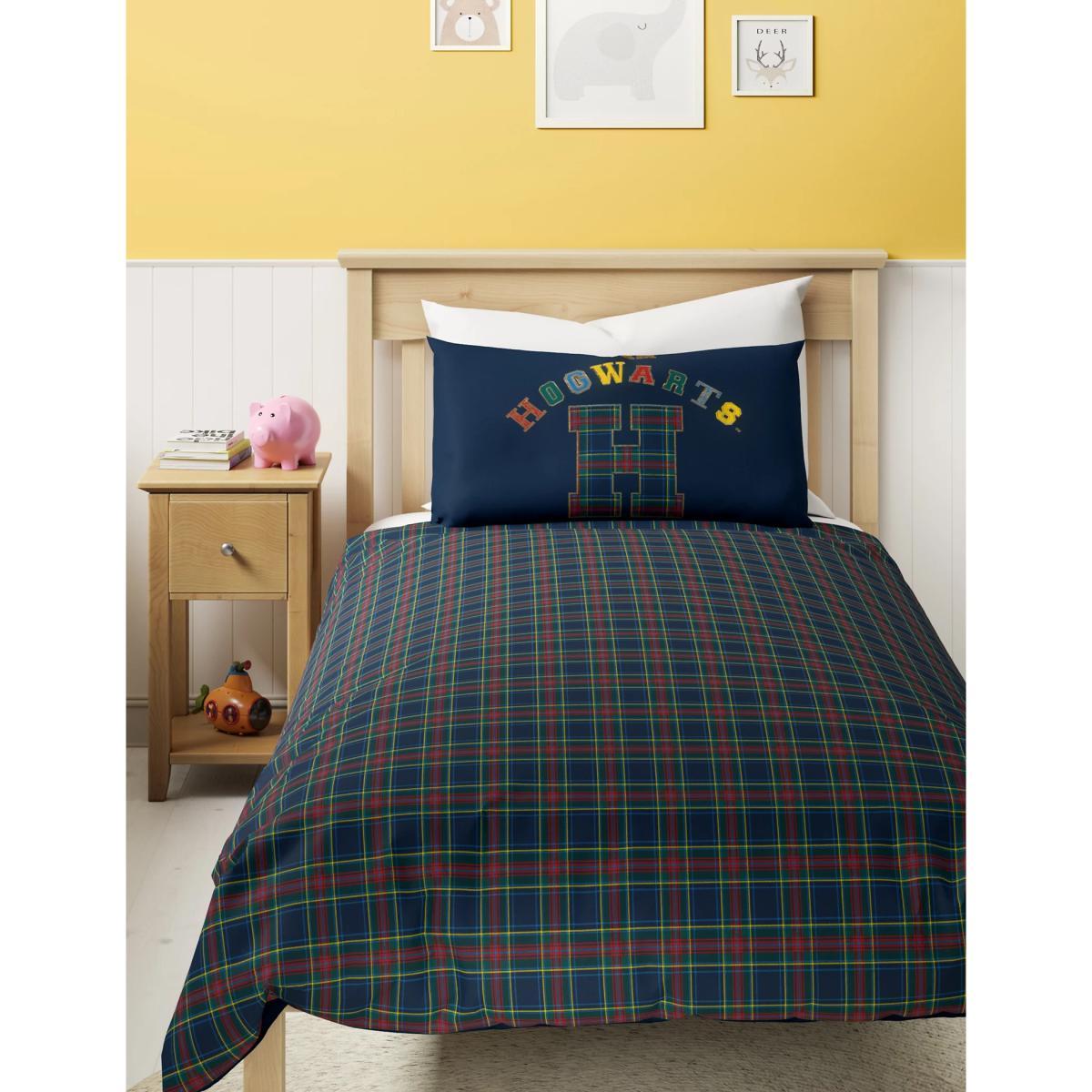 M&S Cotton Mix Harry Potter™ Bedding Set - DBL - Navy Mix, Navy Mix – image 4