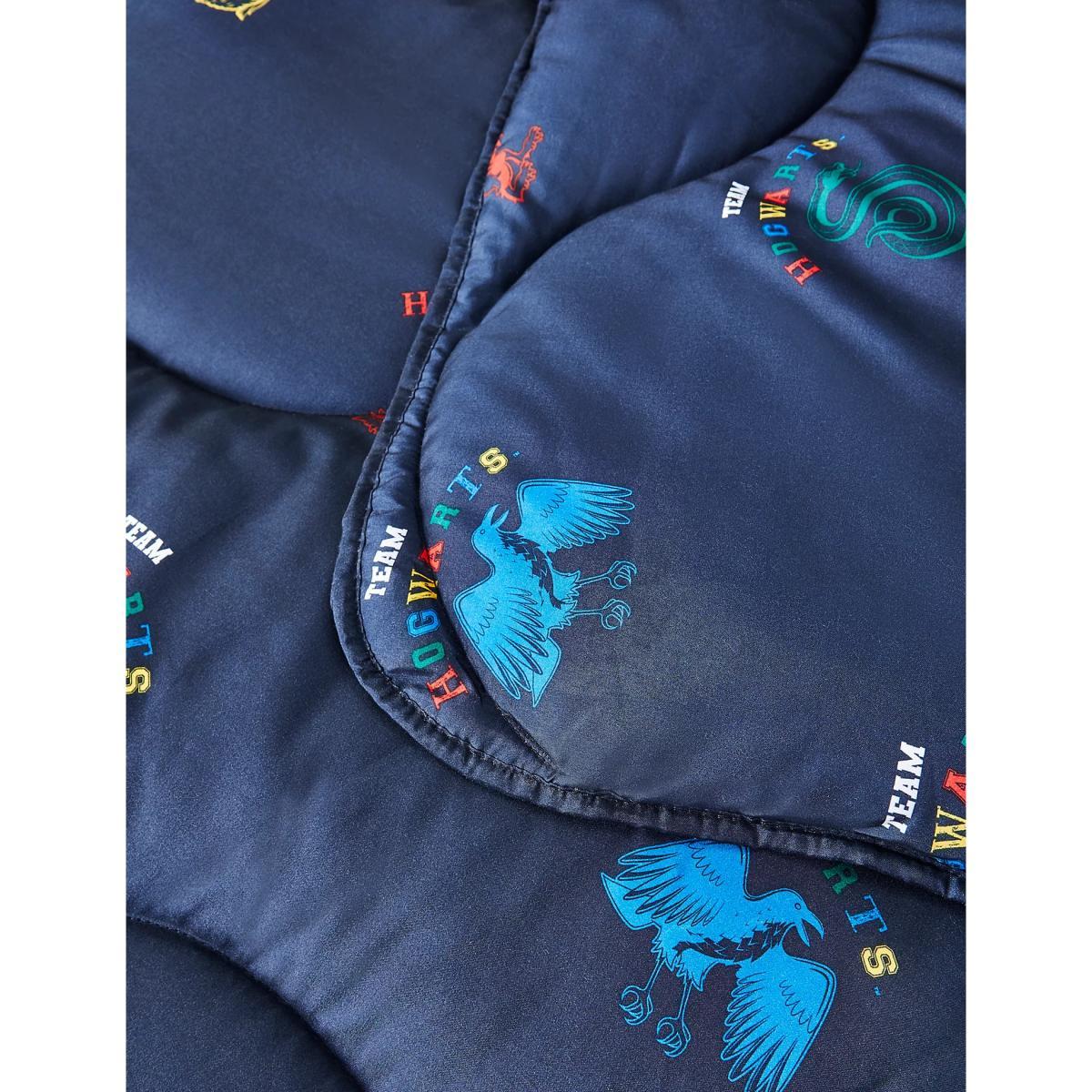M&S Harry Potter™ Coverless Duvet & Pillowcase - DBL - Navy Mix, Navy Mix – image 3