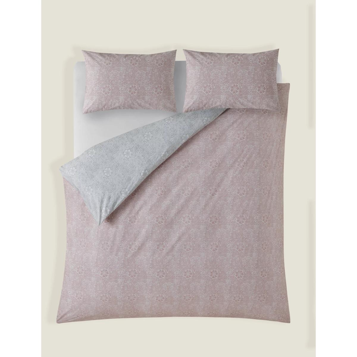 William Morris At Home Pure Cotton Marigold Bedding Set - DBL - Pink, Pink – image 6