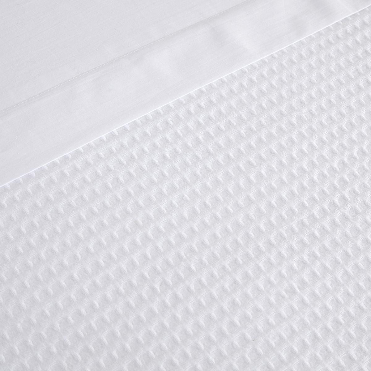 Luxury Waffle Duvet Cover and Pillowcase Set - Blush / Double – image 12