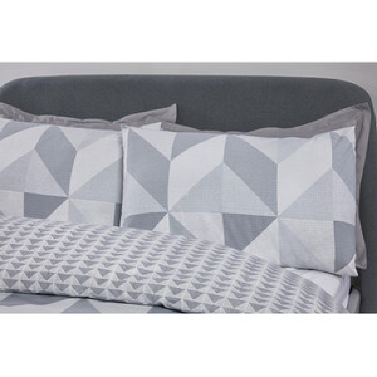 Boston Geo Duvet Cover and Pillowcase Set - Ochre / Double – image 7