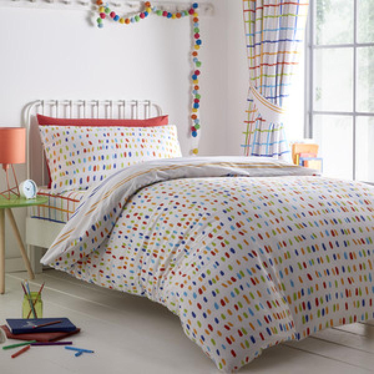 Doodle Duvet Set - Multi / Double – image 4