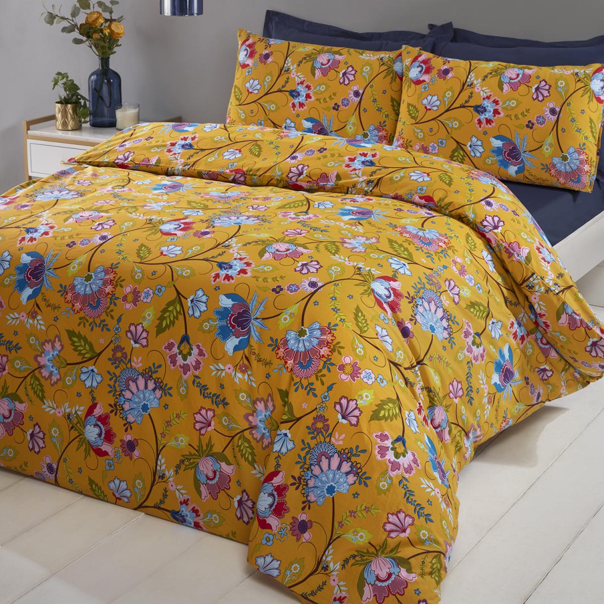 Allegra Floral Duvet and Pillow Case Set - Double – image 2