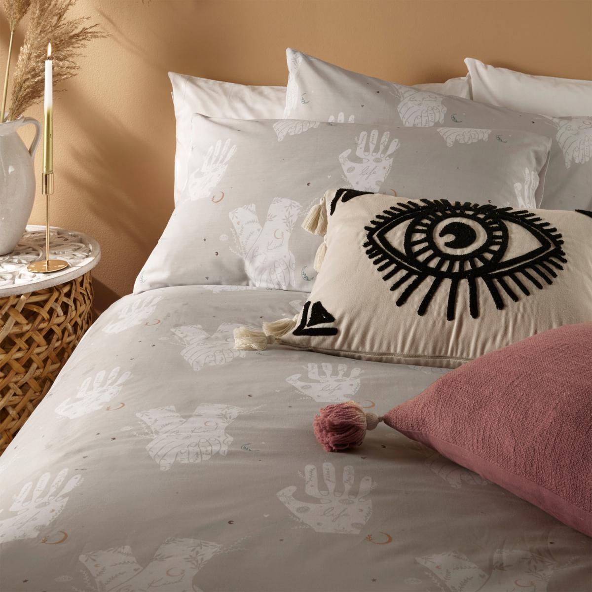 Printed Positivity Duvet Cover Set - Double – image 2