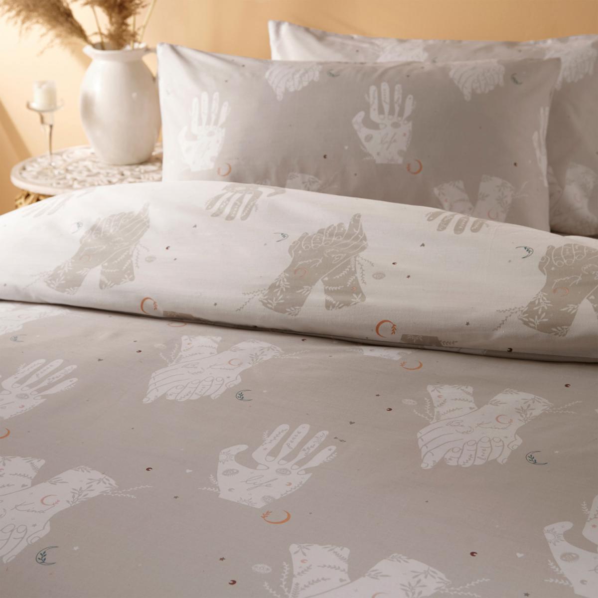 Printed Positivity Duvet Cover Set - Double – image 4