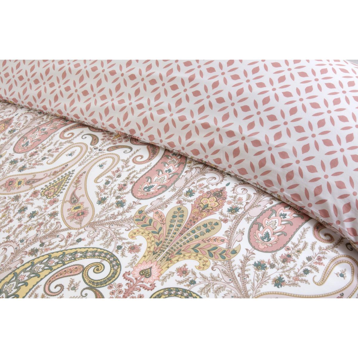 Paisley Piped Edge Duvet Cover and Pillowcase Set - Double – image 3
