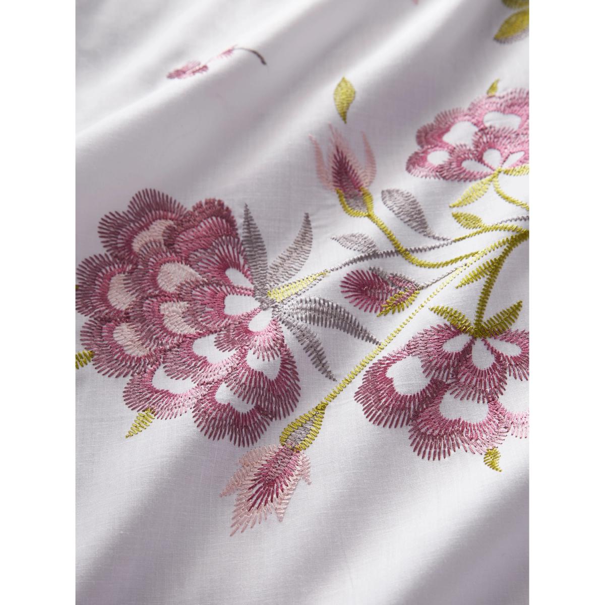 Secret Garden Floral Duvet Cover and Pillowcase Set - Lavender/Grey / Double – image 3
