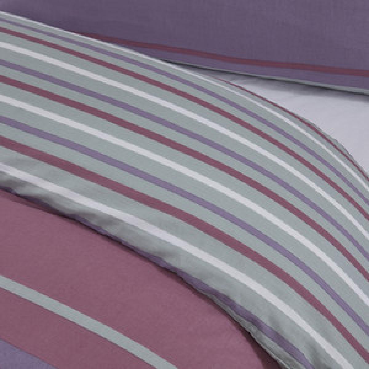 Mckinley Twinpack Duvet Cover and Pillowcase Set - Heather / Double – image 10