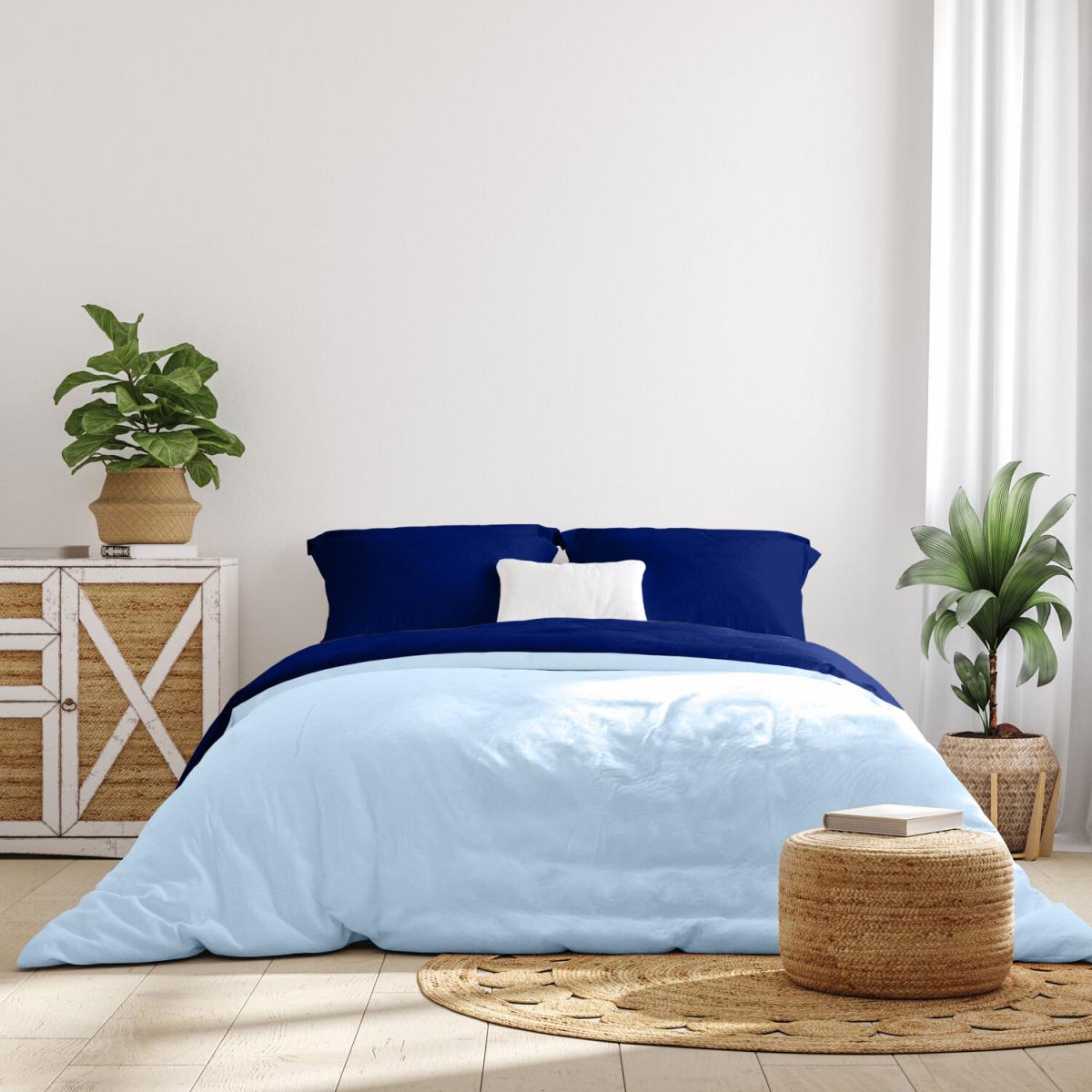 Bed Couture Flannel Duvet Set with Pillowcases 50x70cm - Sky blue / King / Double – image 30