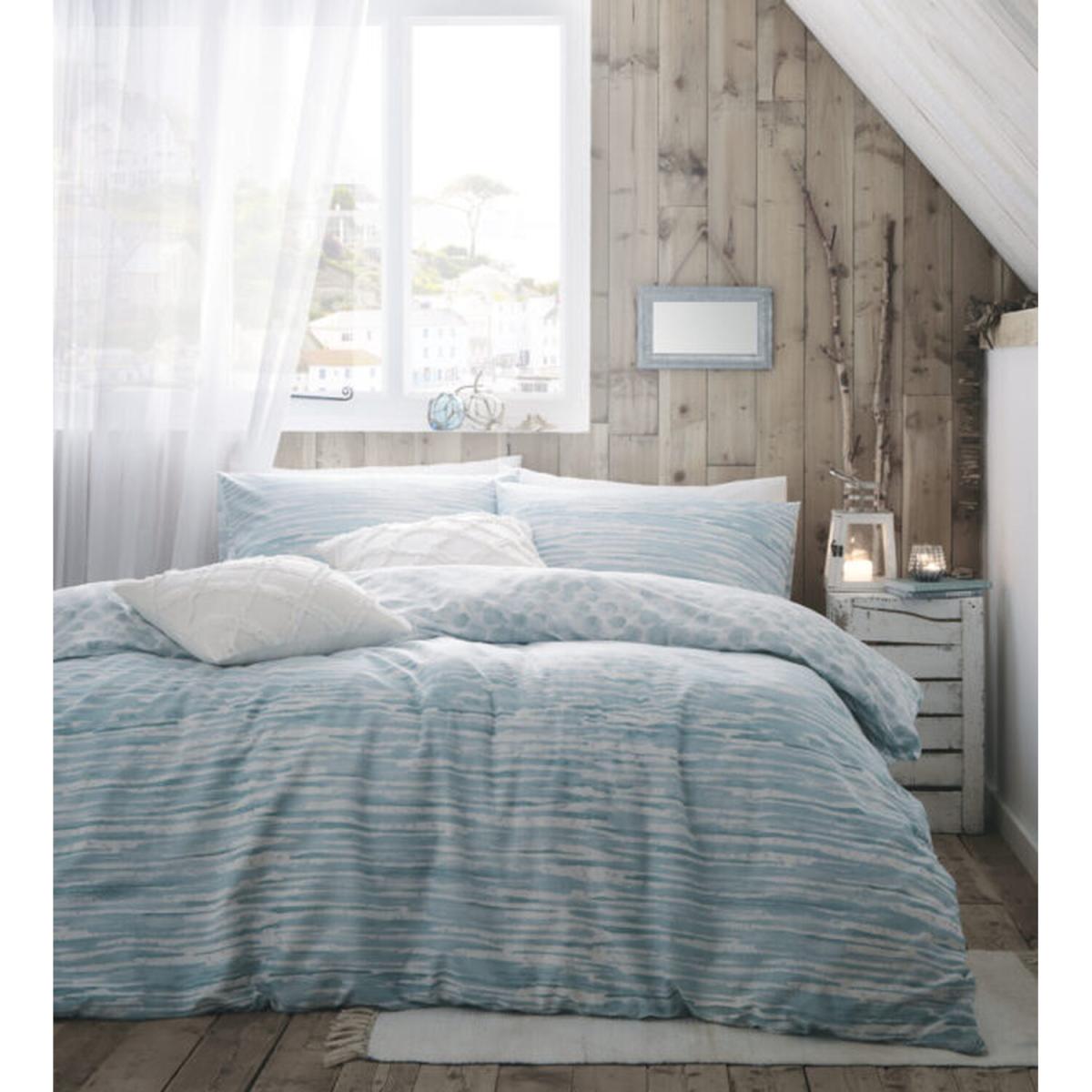 Shore Duvet Set - Duck Egg / Double – image 3