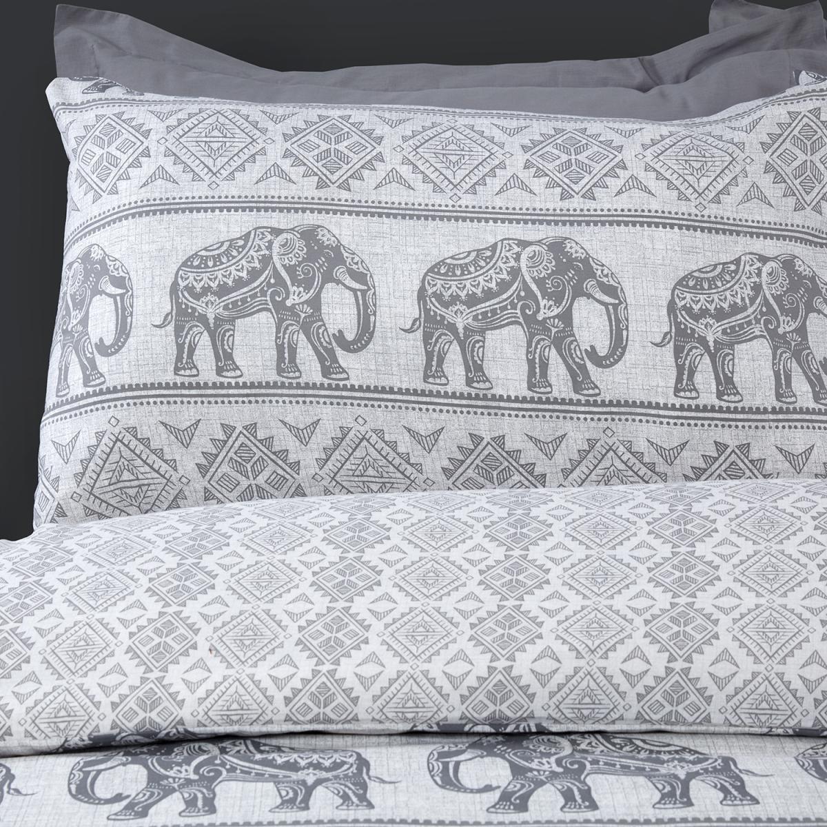 Hathi Elephant Duvet Cover and Pillowcase Set - Double – image 3