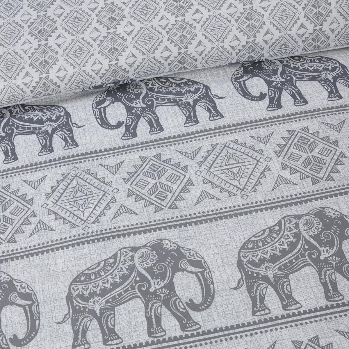 Hathi Elephant Duvet Cover and Pillowcase Set - Double – image 4