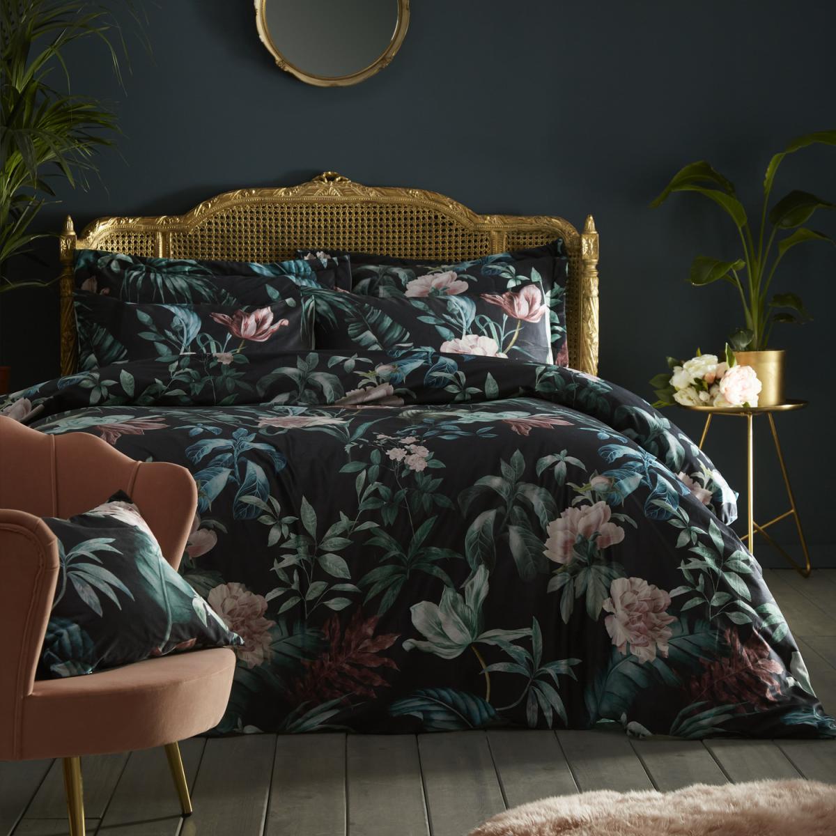 Heligan Duvet Set - Black / Double – image 4
