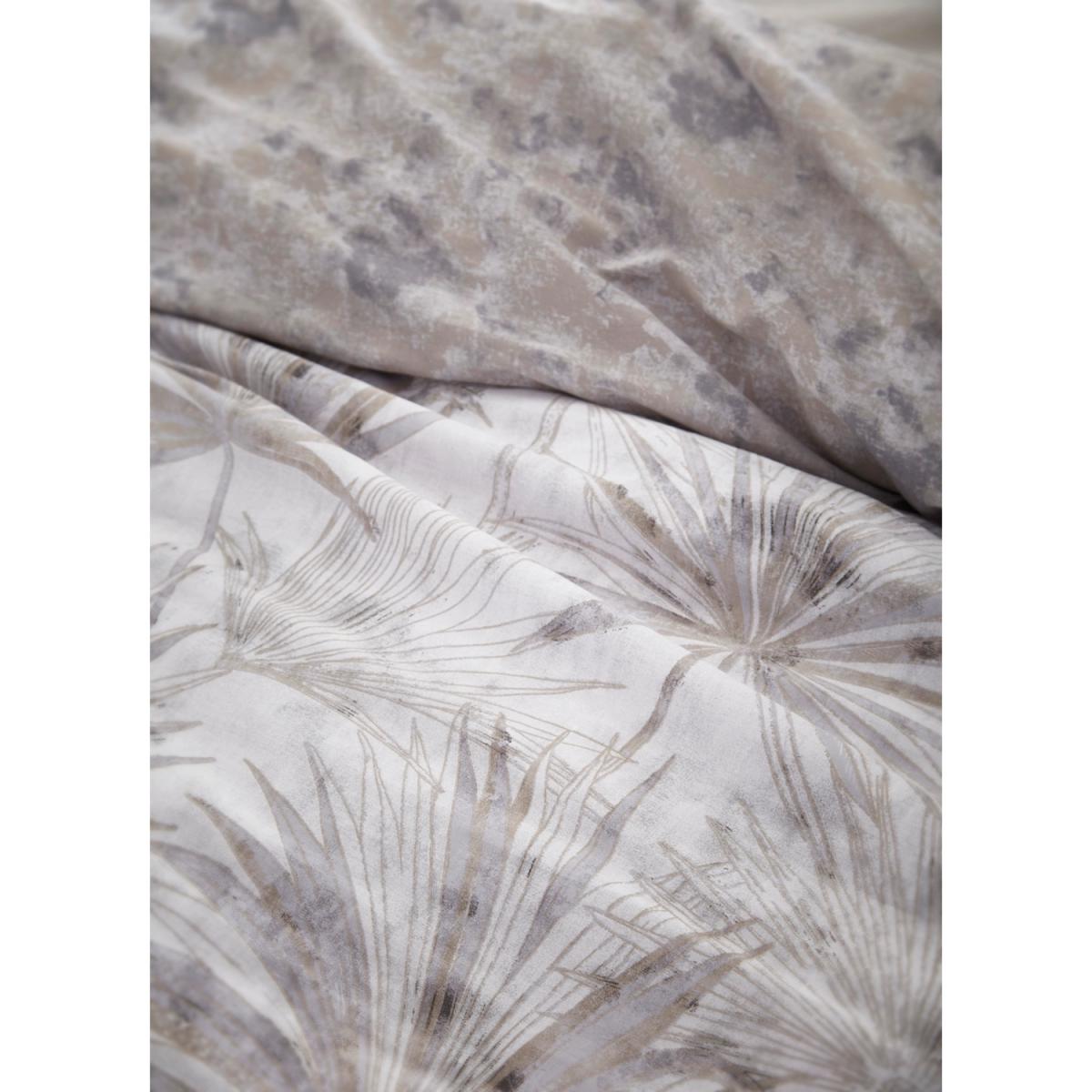 Palm Springs Duvet Cover and Pillowcase Set - Silver / Double – image 2