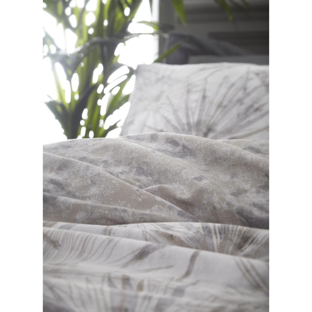 Palm Springs Duvet Cover and Pillowcase Set - Silver / Double – image 3