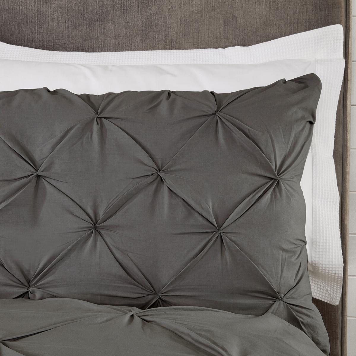 Balmoral Cotton Rich Duvet And Pillow Case Set - Charcoal / Double – image 2