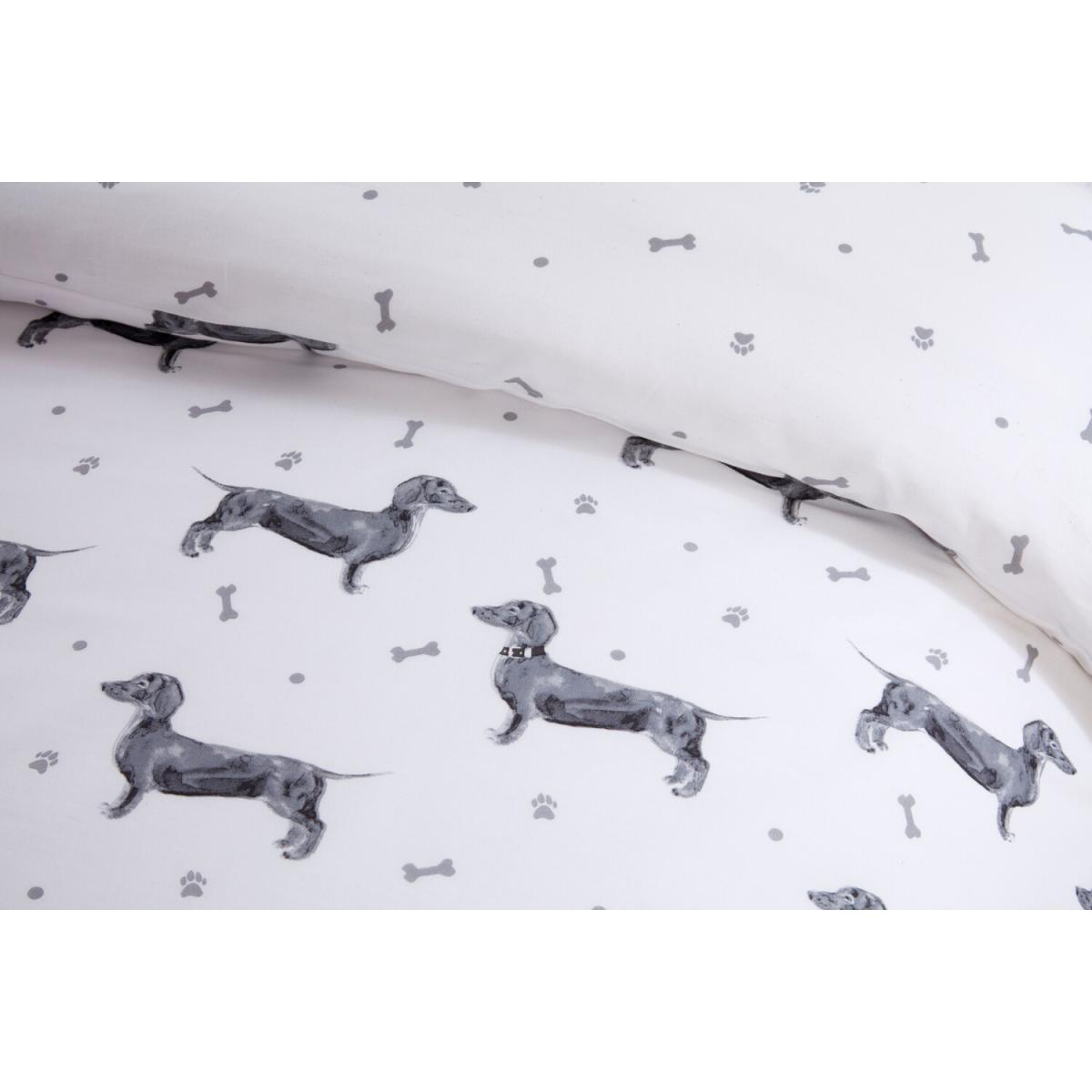 Dexter The Dachshund Duvet Cover and Pillowcase Set - Double – image 4