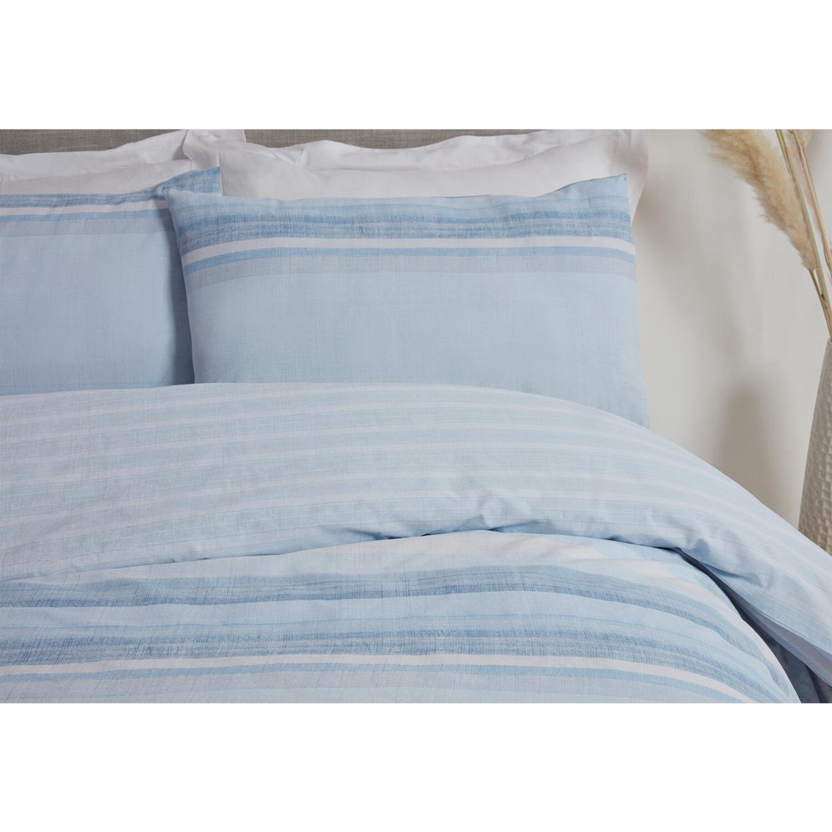Ocean Stripe Duvet Cover and Pillowcase Set - Double – image 4