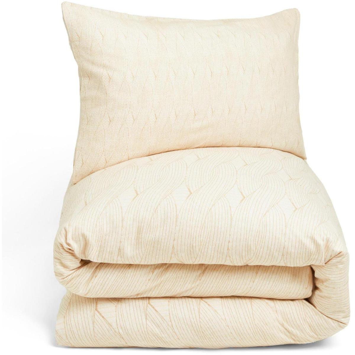 Dreamscene Chunky Knit Print Duvet Cover Bedding Set - Grey / Double – image 5