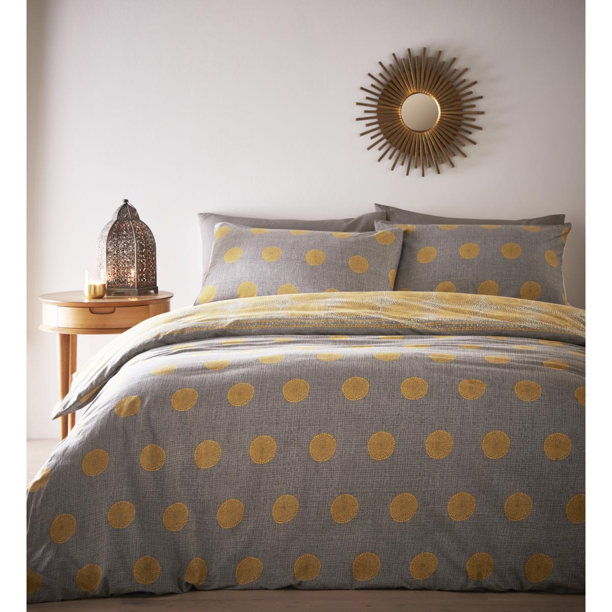 Joel Duvet And Pillowcase Set - Purple / Double – image 6