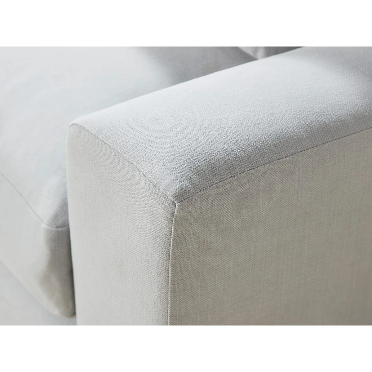 Lyon Chaise Sofa - Fern Herringbone – image 3