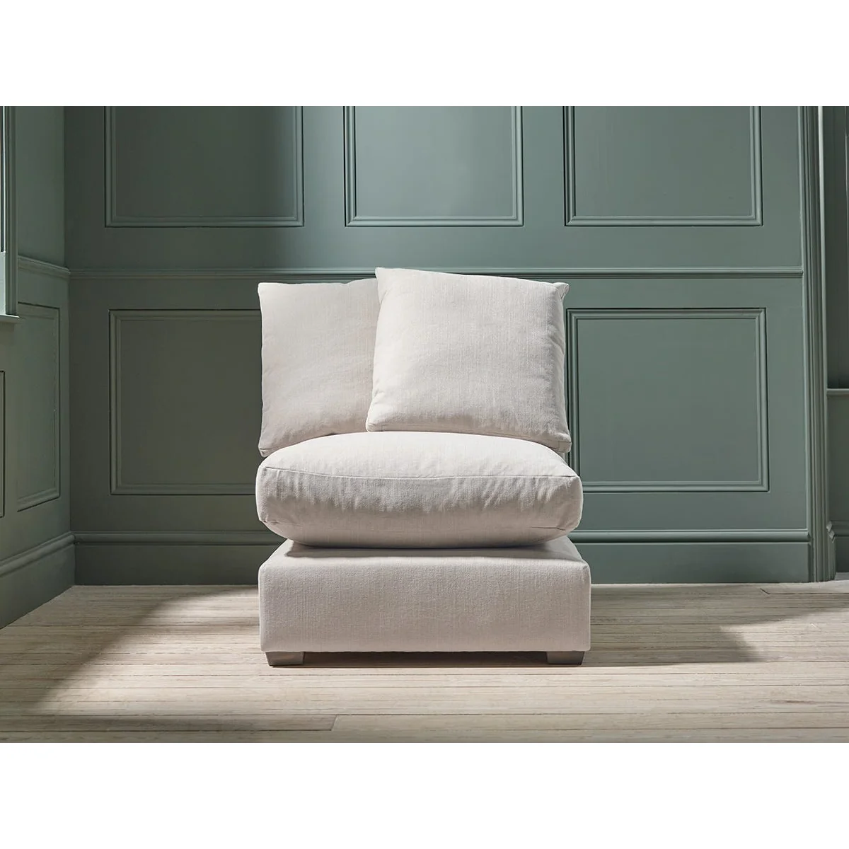 Lyon Chaise Sofa - Fern Herringbone – image 9