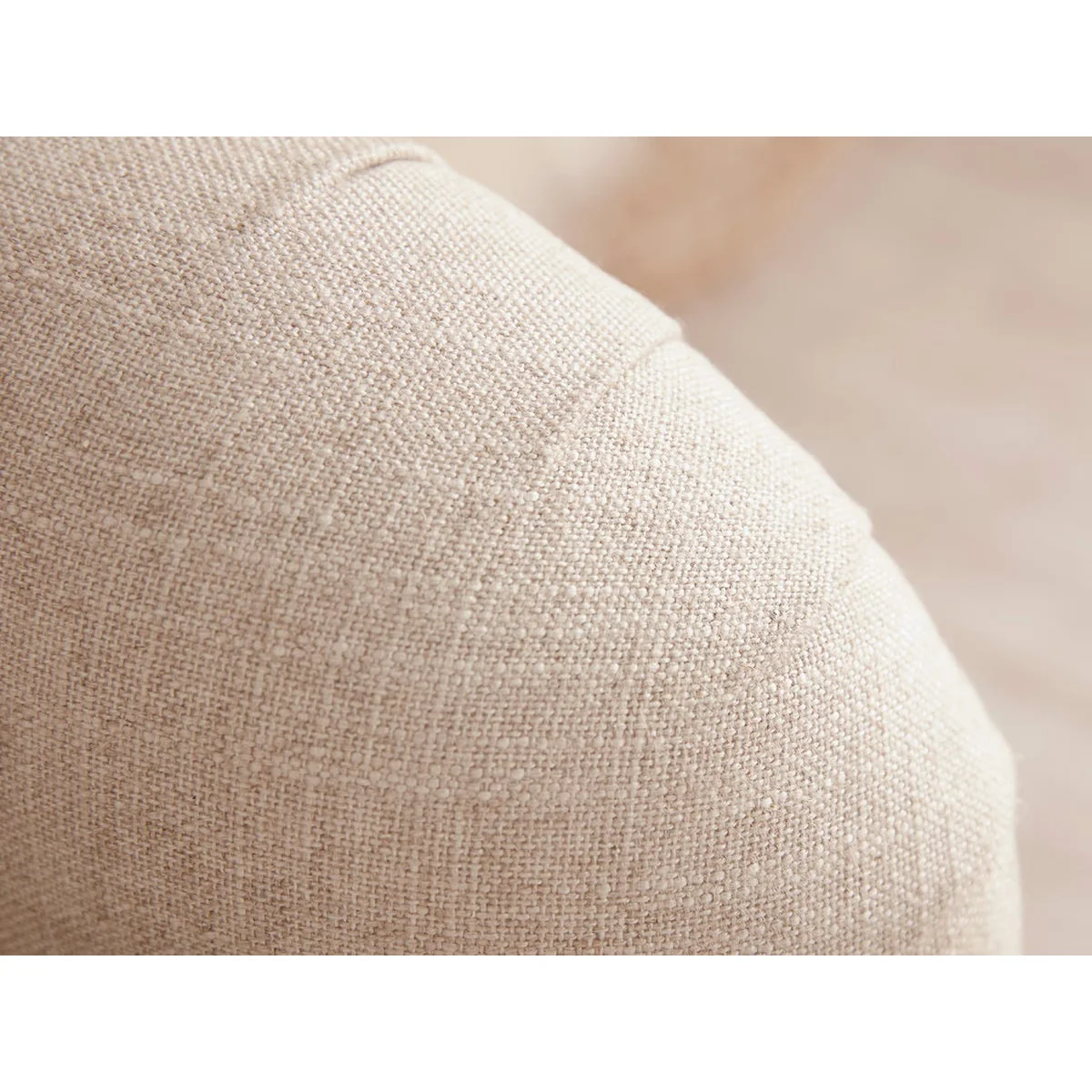 Reine Chaise Right Hand Facing Sofa – Soft Blush Herringbone – image 5