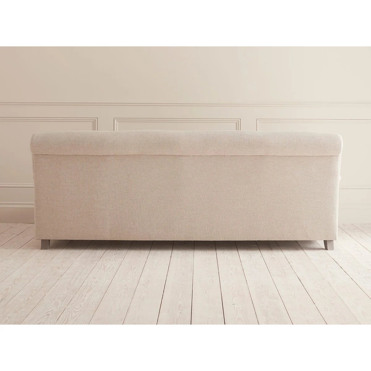 Reine Chaise Right Hand Facing Sofa – Soft Blush Herringbone – image 9