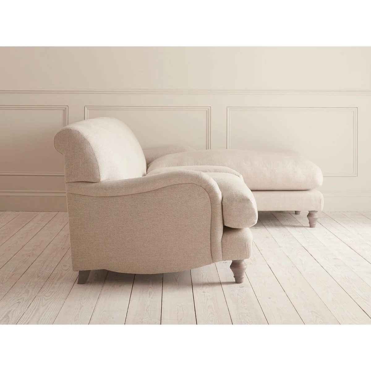 Reine Chaise Left Hand Facing Sofa – Forest Green Velvet – image 8