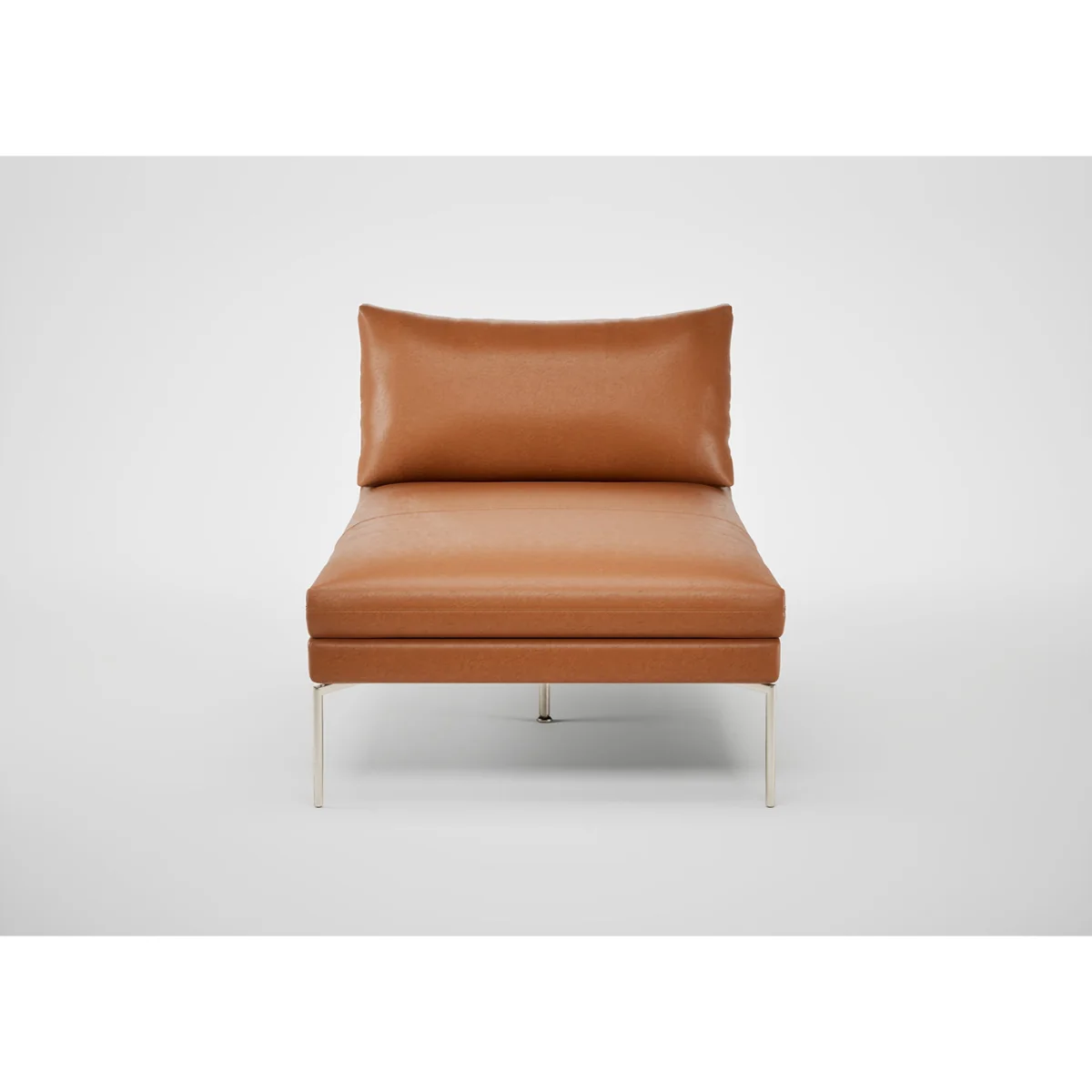 Heal's Matera Chaise Longue Siena Cotton Dusky Pink Black Feet - Heal's UK Furniture – image 7