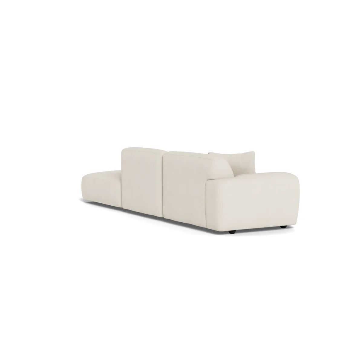 Squishblocks Modular Chaise Longue Right Hand in Pudding Spoon Clever Velvet – image 3
