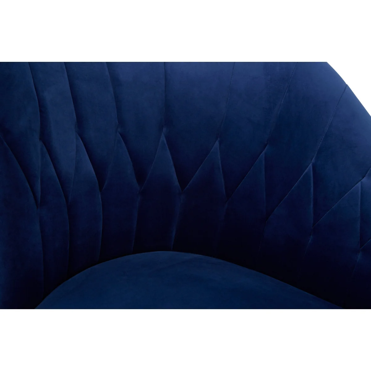 Malena Midnight Velvet Chaise - Black – image 2