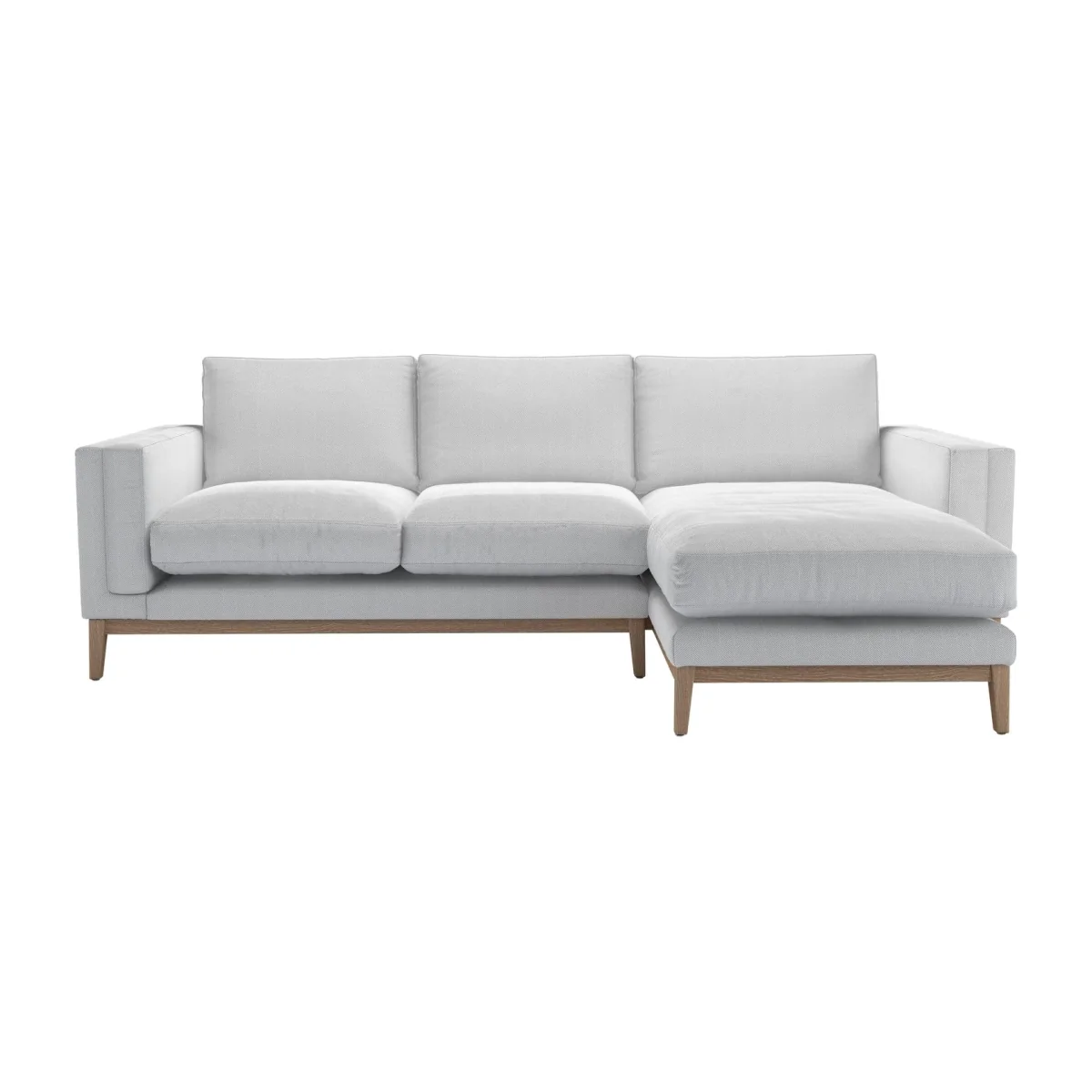 Costello LHF Chaise Sofa in Sea Spray Aquaclean Clever Chenille – image 1