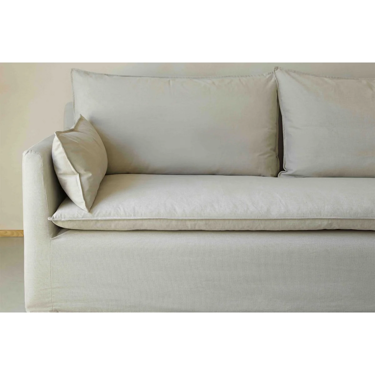 Anders LHF Chaise Sofa in Pomegranate Bubble Velvet – image 5