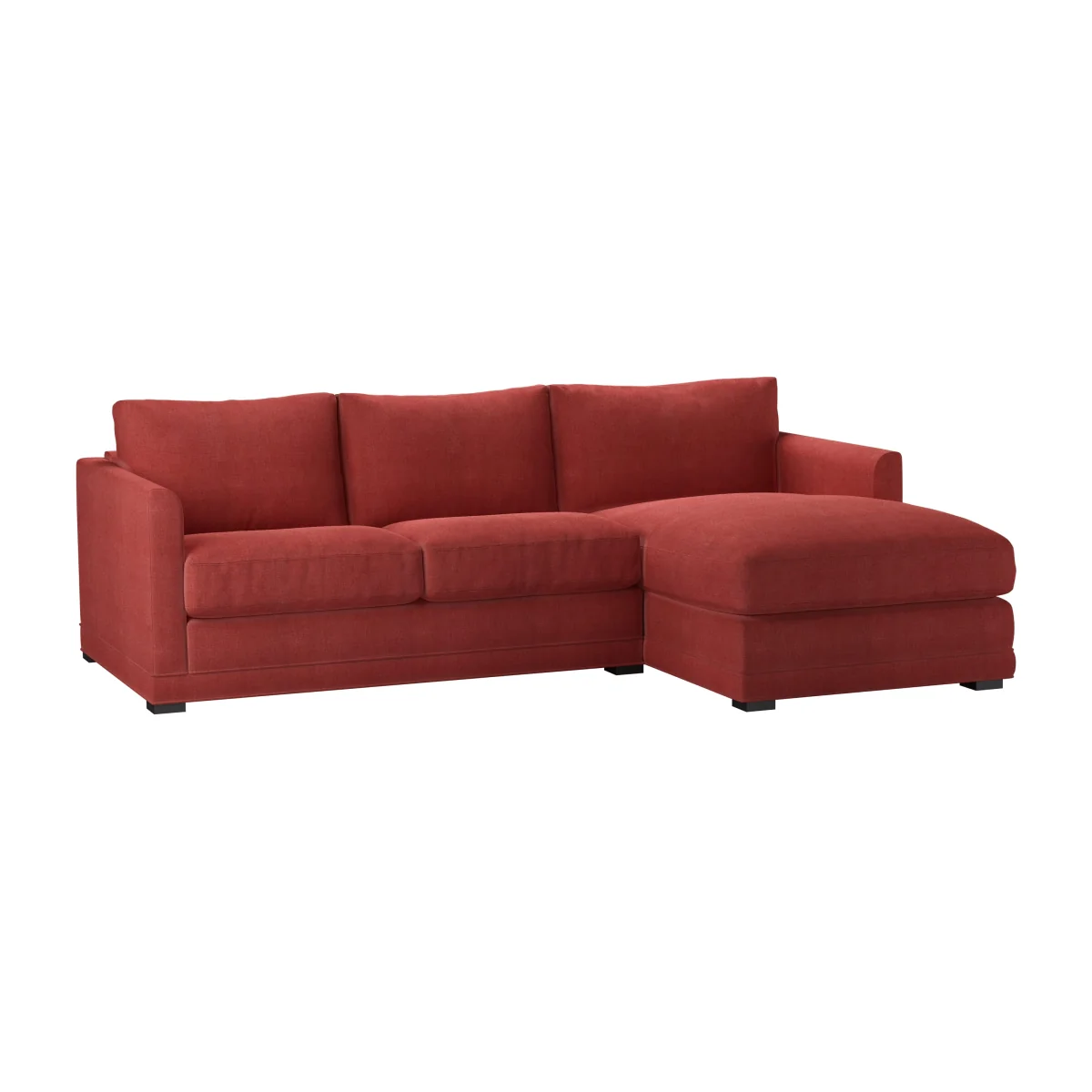 Aissa Small RHF Chaise Sofa in Indian Summer Easy Cotton – image 1