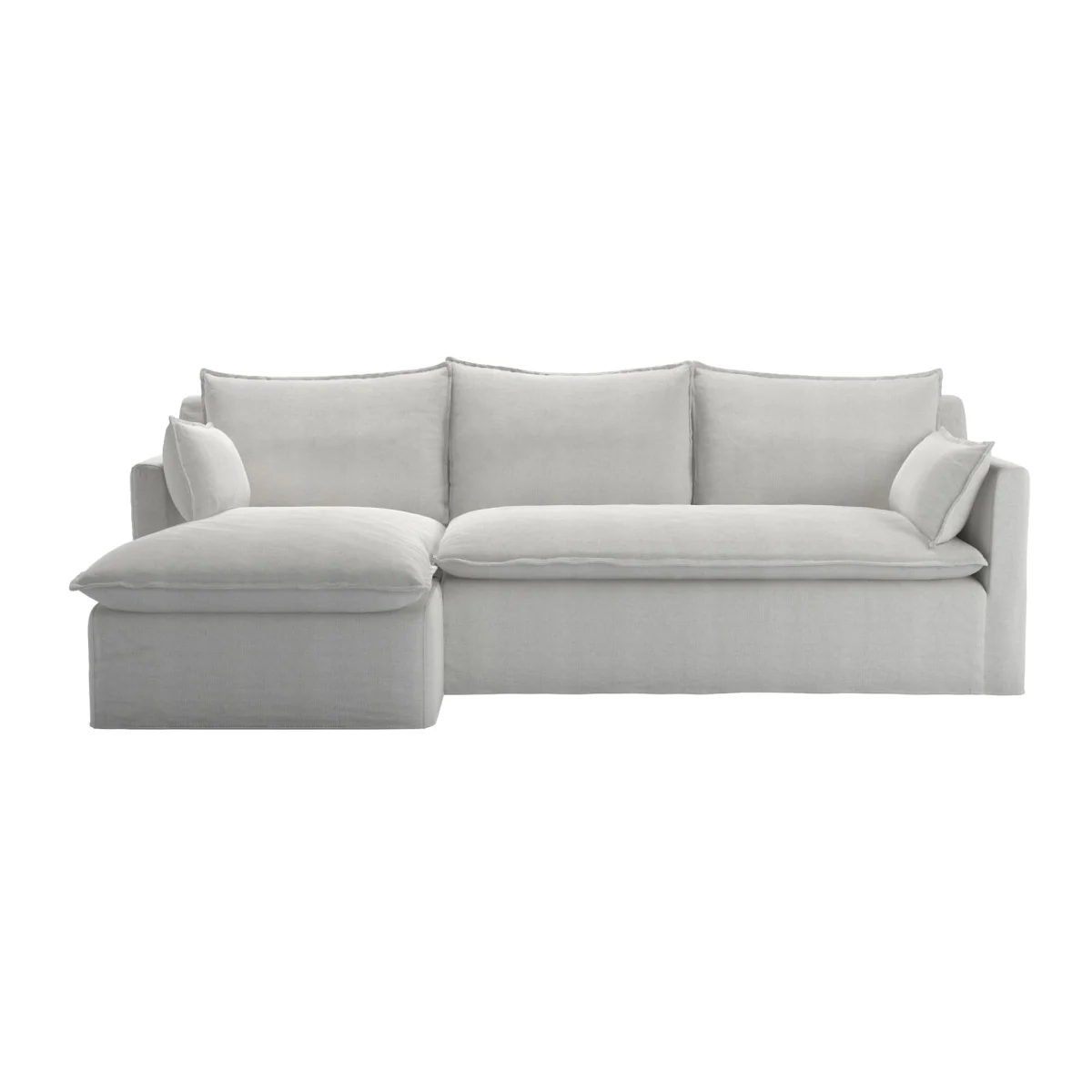 Anders RHF Chaise Sofa in Brick Aquaclean Clever Velvet – image 1